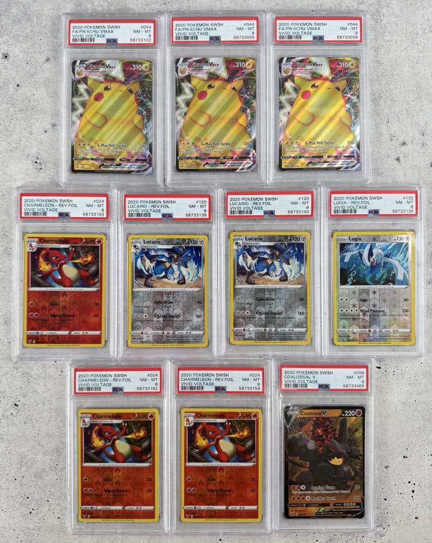 Collection of Pokemon PSA Graded Cards (1 of 4)
