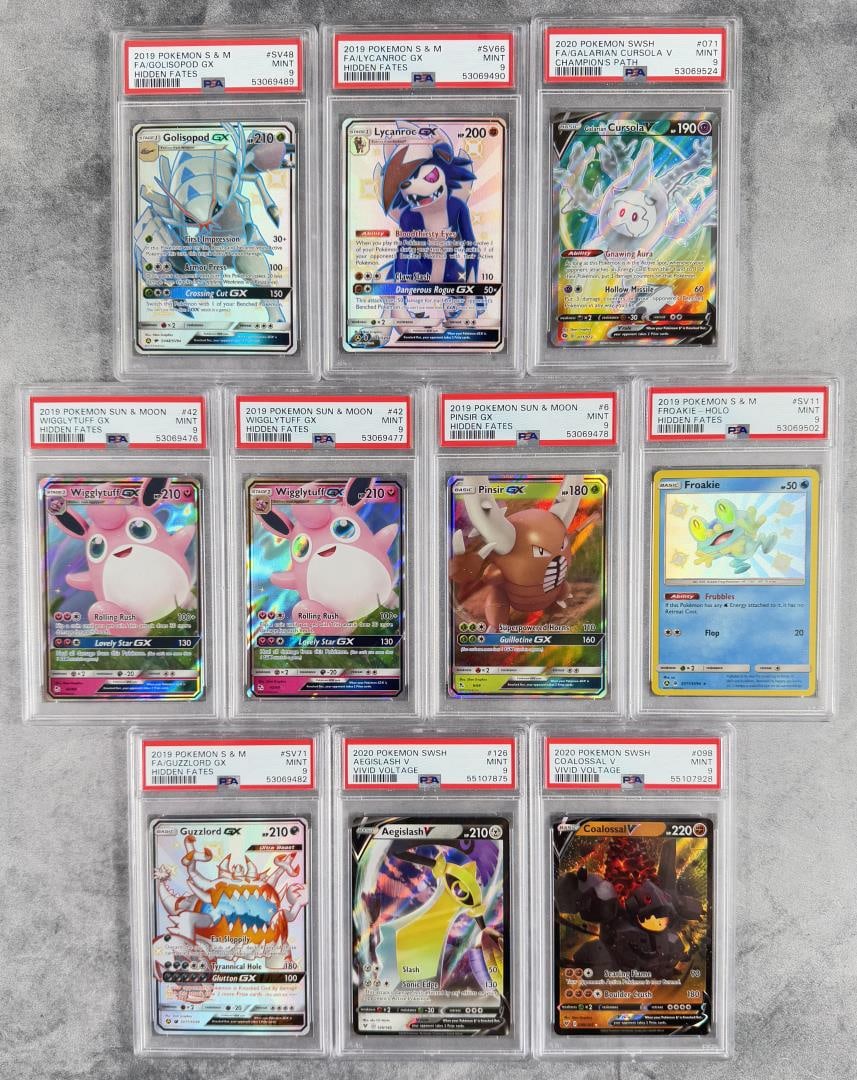 Collection of Pokemon PSA Graded Cards (1 of 3)