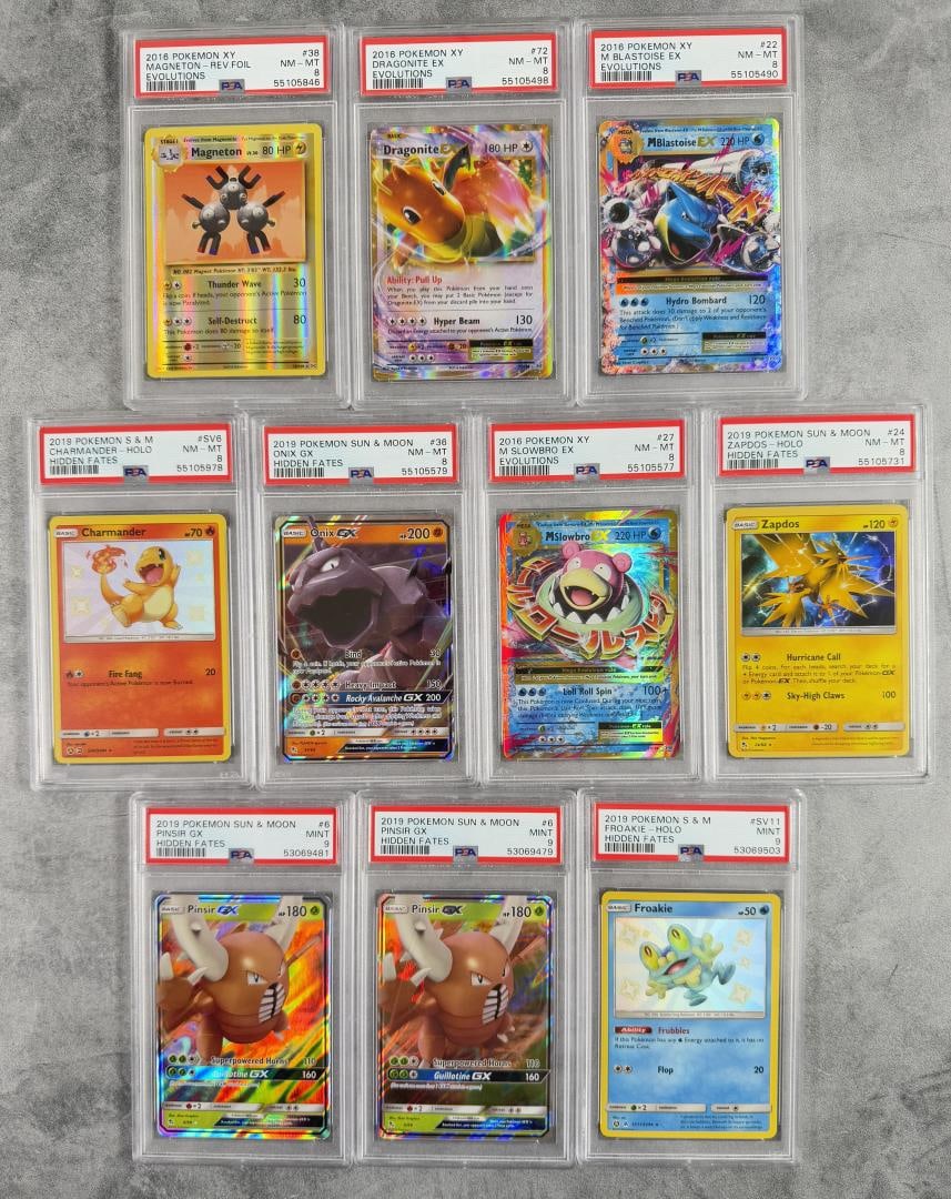 Collection of Pokemon PSA Graded Cards (1 of 3)