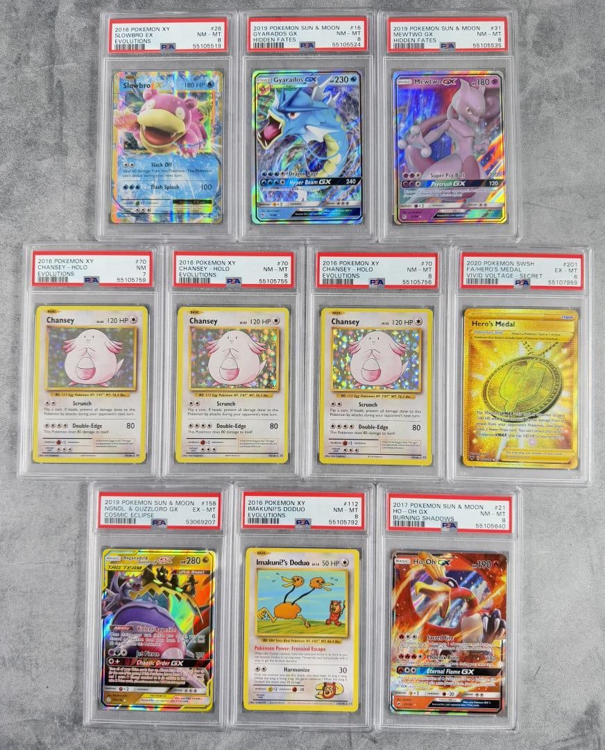 Collection of Pokemon PSA Graded Cards (1 of 3)