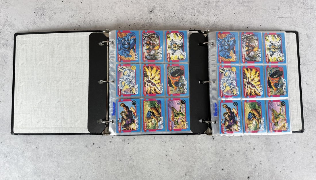 1992 Marvel Impel Cards with Holos in Binders (1 of 20)
