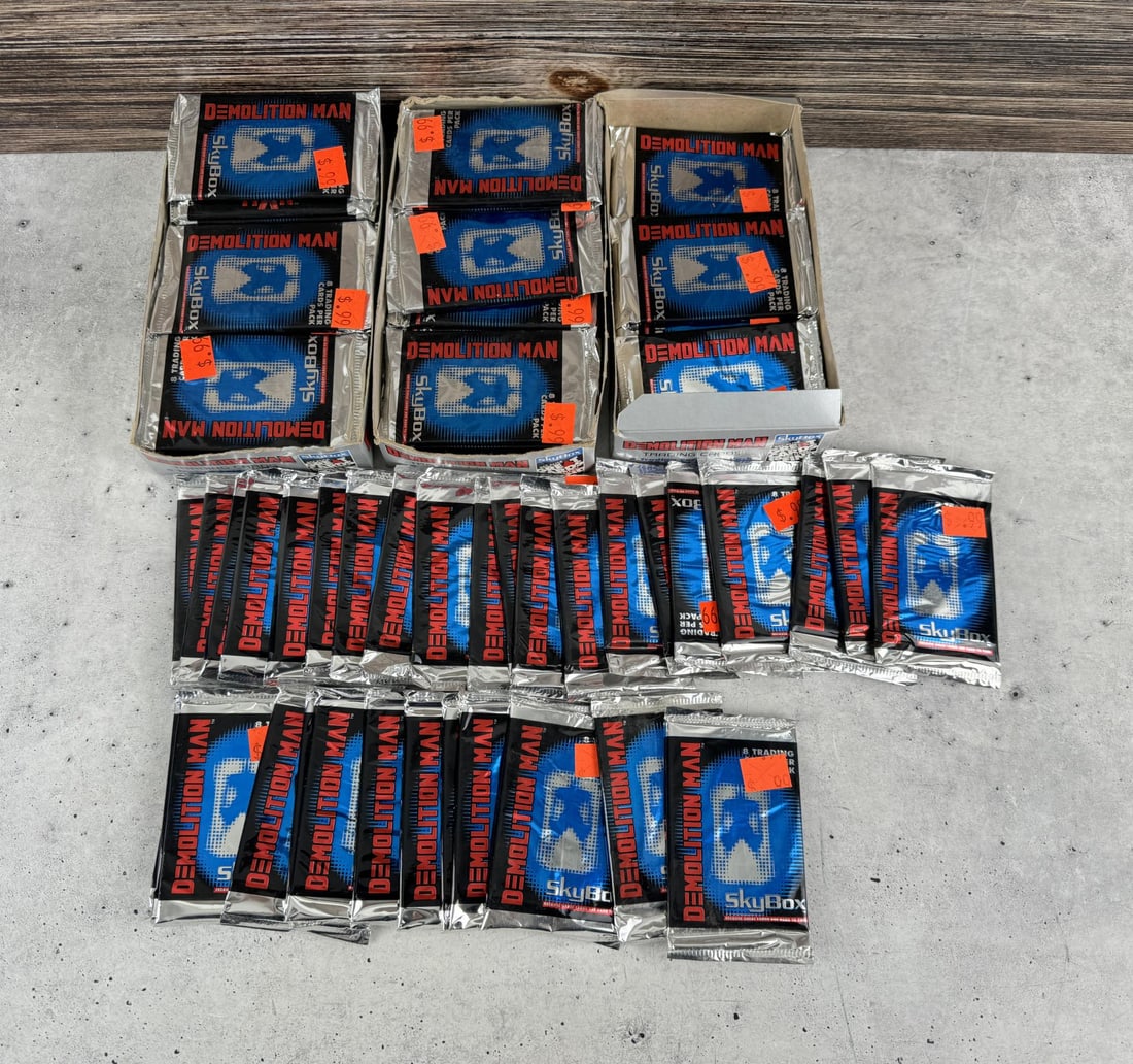 Sky Box Demolition Man Trading Cards (1 of 6)