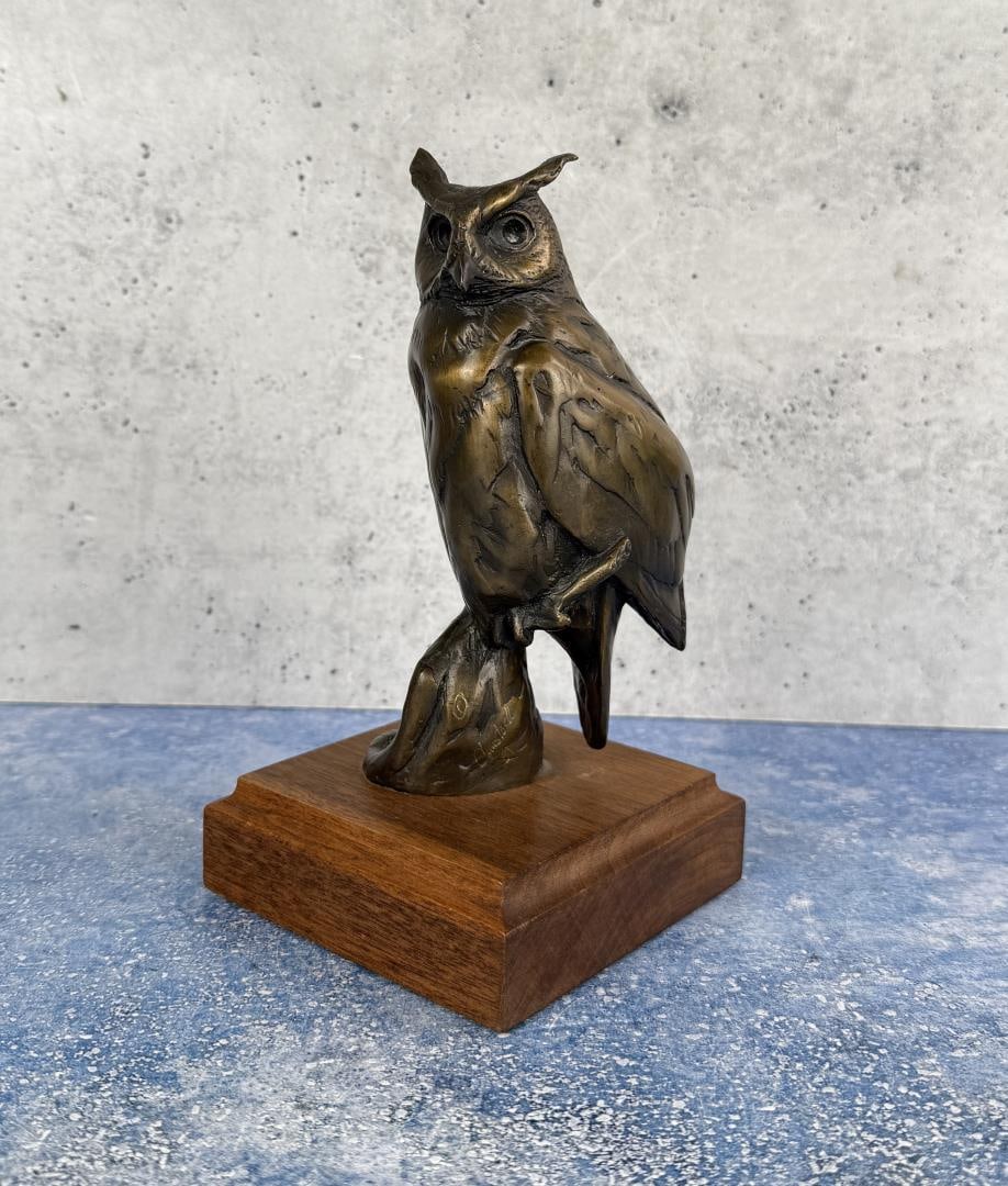 Chester Comstock Great Horned Owl Bronze (1 of 6)