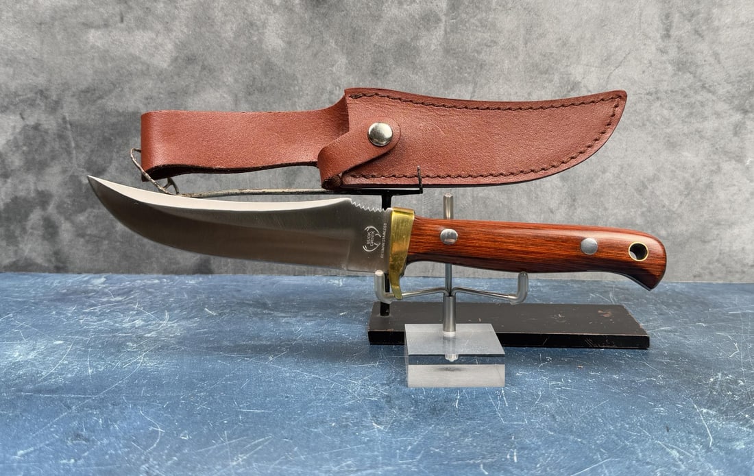 Buck Creek Hunting Knife: 10" long. Never used. Michael Westergard Collection Inv: 179