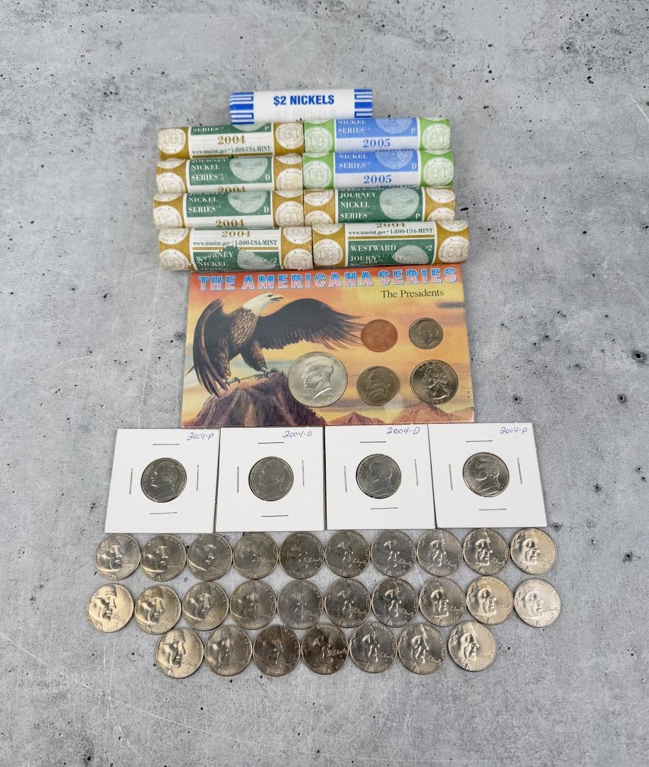 Collection of American Coins: $20.96 face value. Michael Westergard Collection Inv: