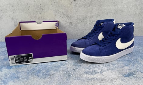 Nike 864349-403 SB Zoom Blazer Mid Suede