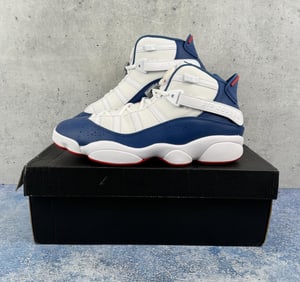 Nike 322992-140 Air Jordan 6 Rings True Blue Red