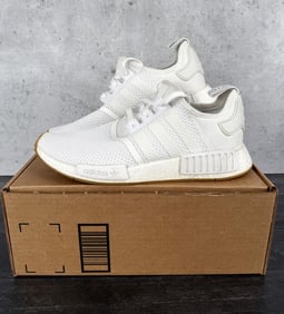 Adidas D96635 White Gum Casual Running Shoes