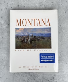 Montana Land Of Contrast Author Signed