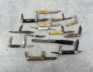 Collection Of Vintage Pocket Knives