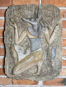Mauro Possobon Pozzobonelli Egyptian Wall Relief