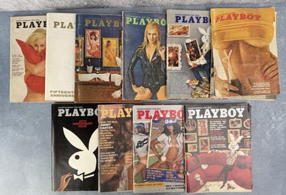 1970s Playboy Magazines