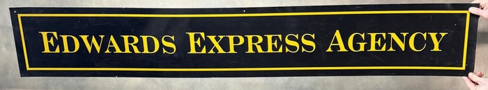 Edwards Express Agency Sign