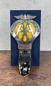Automobile Association License Plate Topper