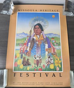 Monte Dolack Missoula Heritage Festival Print