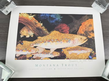 Kendahl Jan Jubb Montana Trout Print