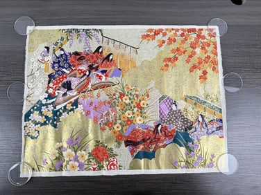 Sougara Yuzen Genji's Tale Print