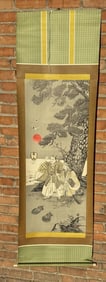 Japanese Kakejiku Art Hanging Scroll