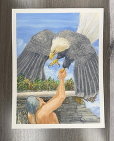 Tom Schenarts Watercolor Painting