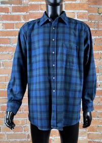 Vintage Pendleton Plaid Wool Shirt