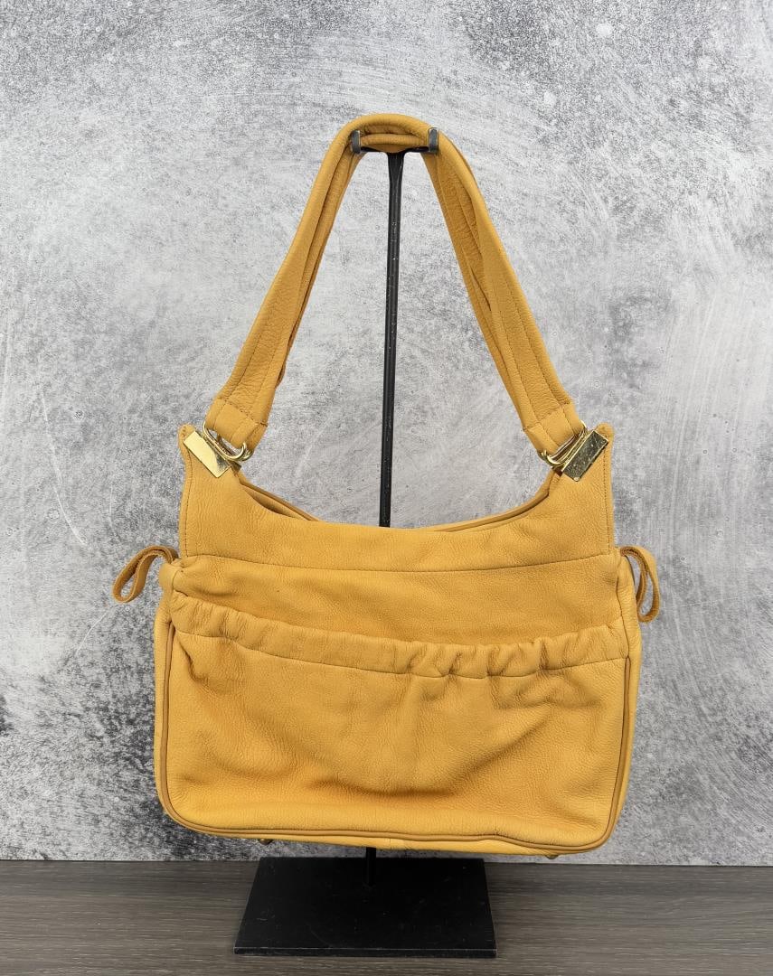 Deer Wear Leather Purse: Genuine Deerskin. 14 1/2" by 9" by 4"