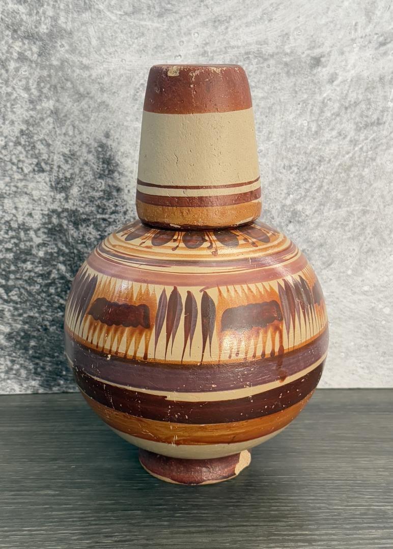 Mexican Pottery Clay Water Jug (1 of 7)