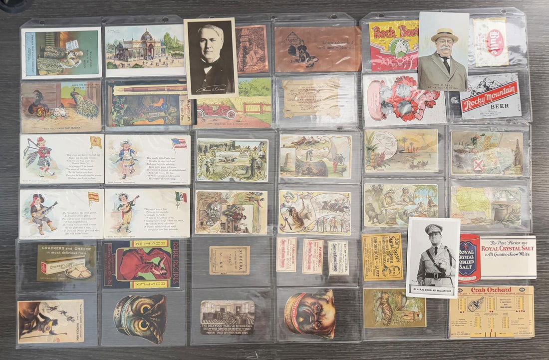 Collection of Trade Cards and Labels (1 of 9)