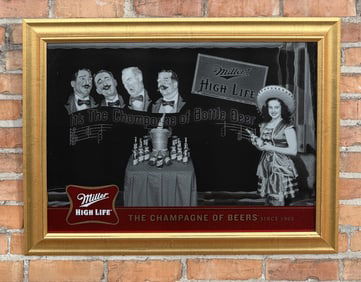 Miller High Life Champagne of Beers Mirror