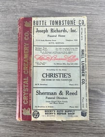 1945 Butte Montana Polk's Directory