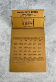 Anaconda Copper Mining Company Clipboard