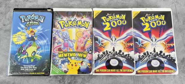 Pokemon 2000 First Movie 4ever VHS Movies