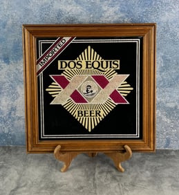 Dos Equis Beer Mirror Sign