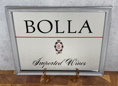 Bolla Imported Wines Mirror Sign