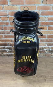 Vintage Callaway Golf Big Bertha Staff Cart Bag