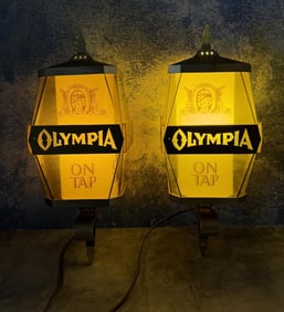 Olympia on Tap Beer Lights Signs