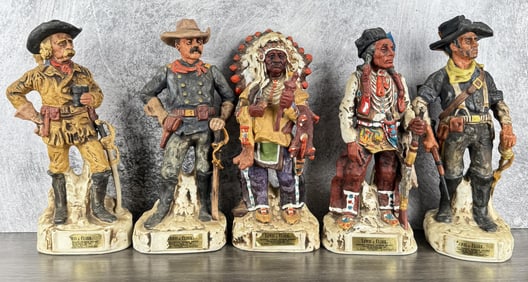 Gary Schildt Little Big Horn Battle Decanters