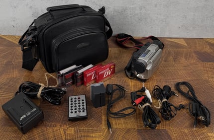JVC GR-DVL500 Digital Camcorder Set Up