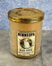 Miles City Montana Mercantile Company Spice Jar