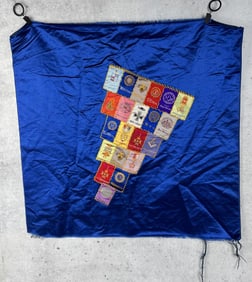 Tobacco Silks On Blue Cloth