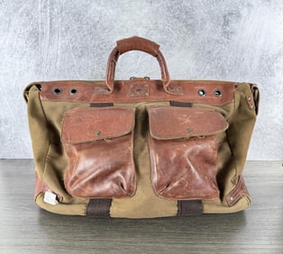 Will Leather Goods Canvas Travel Weekender Duffel