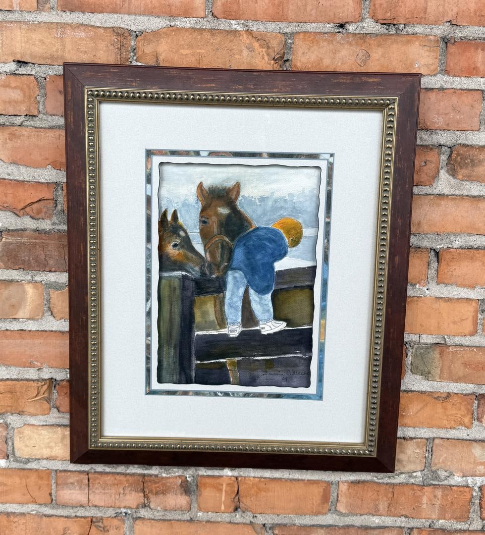 Devonia Grashio Watercolor Painting (1 of 4)