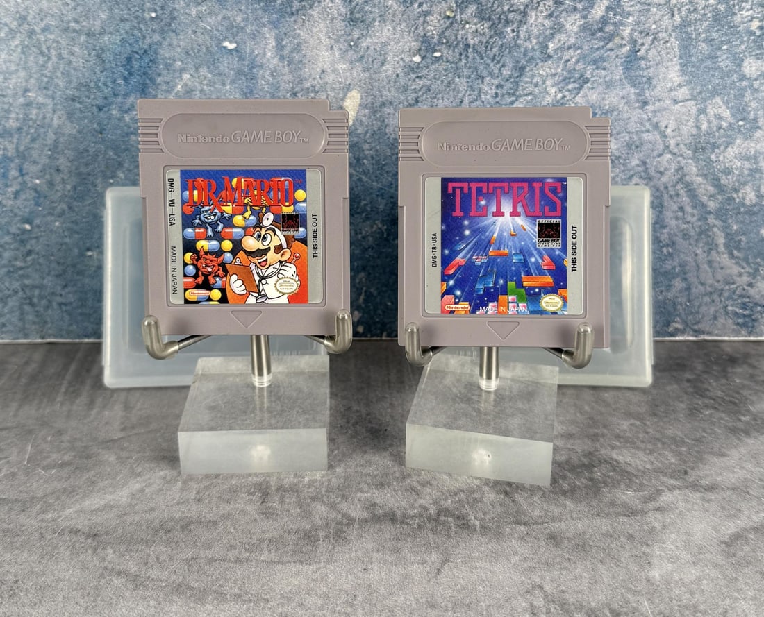 Nintendo Game Boy Dr Mario Tetris Video Games (1 of 5)
