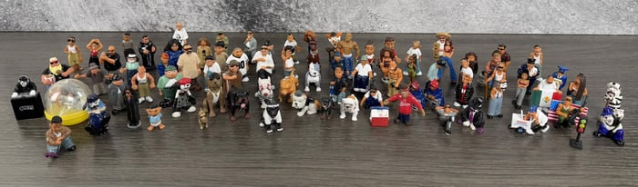 Collection of Little Homies Figures