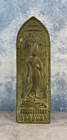 Antique Votive Sukhothai Buddha Plaque