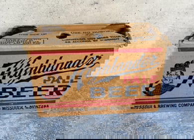 Highlander Beer Missoula Montana Party Pack Box