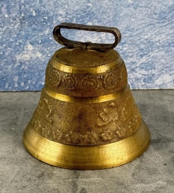 Antique Swiss Bronze Cow Bell