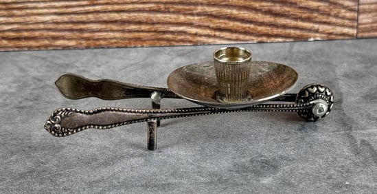 Holmes Edwards Single Rolling Candlestick