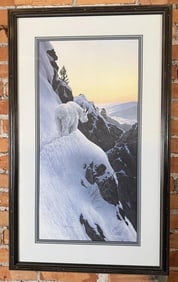 Stephen Lyman High Trail at Sunset Print