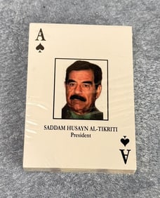 Iraq War Most Wanted Deck of Playing Cards