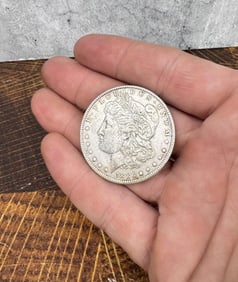 1886 O Morgan Silver Dollar